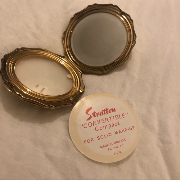 Vintage Stratton Convertible Compact Makeup Holder - Picture 2 of 9